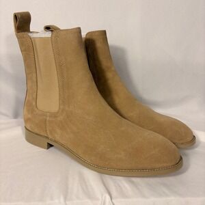 Saint Morta Mens Tan Suede Nomad Chelsea Boots Size 11